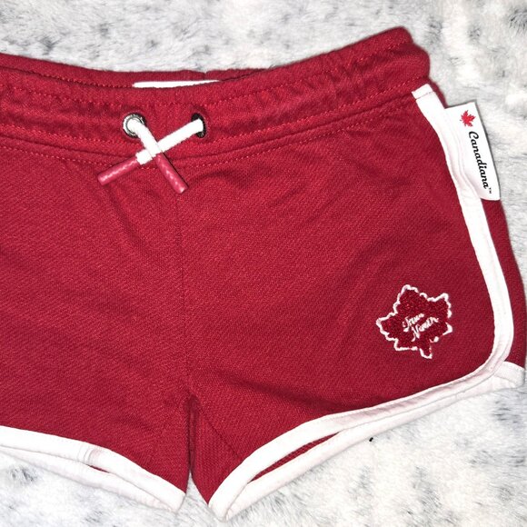 3T NWOT Canadiana Shorts girl - Picture 1 of 2